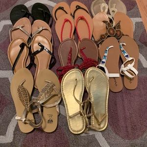 Bundle of sandals